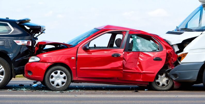 How Can I Tell Who Was at Fault After a Chain-Reaction Crash?